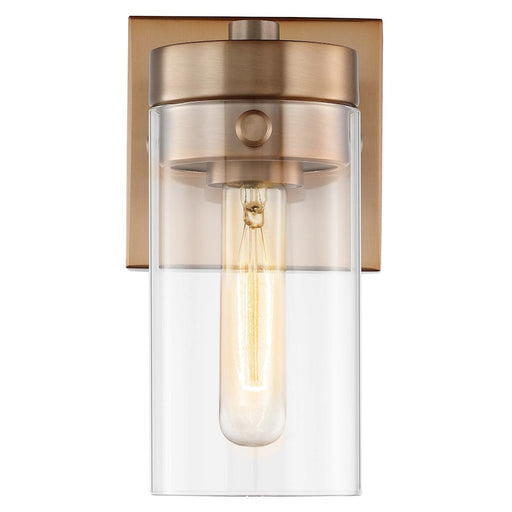 Nuvo Lighting Intersection 1 Light Wall Sconce, Clear