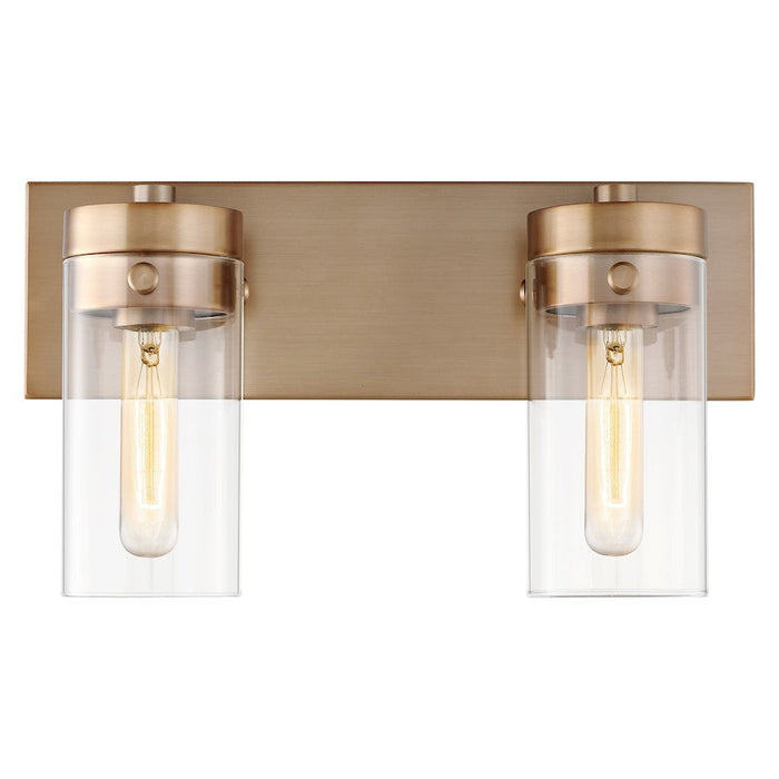 Nuvo Lighting Intersection 2 Light Vanity, Clear