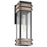 Nuvo Lighting Homestead 1 Light Medium Wall Lantern, Black/Clear Seed - 60-7541