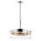 Nuvo Lighting Intersection 3 Light Pendant, Clear