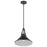 Nuvo Lighting Zelda 1 Light Pendant/Med. Base/60W, Black