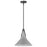 Nuvo Lighting Zelda 1 Light Pendant/Med. Base/60W, Black/Gray Metal - 60-7646