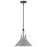 Nuvo Lighting Zelda 1 Light Pendant/Med. Base/60W, Black