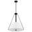 Nuvo Lighting Brewster 3 Light Pendant, Black