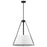 Nuvo Lighting Brewster 3 Light Pendant/Black/White Metal - 60-7697