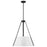 Nuvo Lighting Brewster 3 Light Pendant, Black