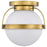 Nuvo Lighting Lakeshore 1 Light Flush Mount