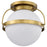 Nuvo Lighting Lakeshore 1 Light Flush Mount