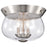 Nuvo Lighting Boliver 3 Light Flush Mount