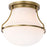 Nuvo Lighting Valdora 1 Light Flush Mount