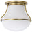 Nuvo Lighting Valdora 1 Light Flush Mount