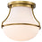 Nuvo Lighting Valdora 1 Light Flush Mount