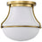 Nuvo Lighting Valdora 1 Light Flush Mount