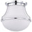 Nuvo Lighting Valdora 1 Light 10" Flush Mount, Nickel/White Opal - 60-7870