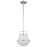 Nuvo Lighting Valdora 1 Light 10" Pendant, Polished Nickel, White Opal - 60-7872