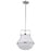 Nuvo Lighting Valdora 1 Light 14" Pendant, Polished Nickel, White Opal - 60-7873