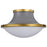 Nuvo Lighting Lafayette 1 Light Flush Mount