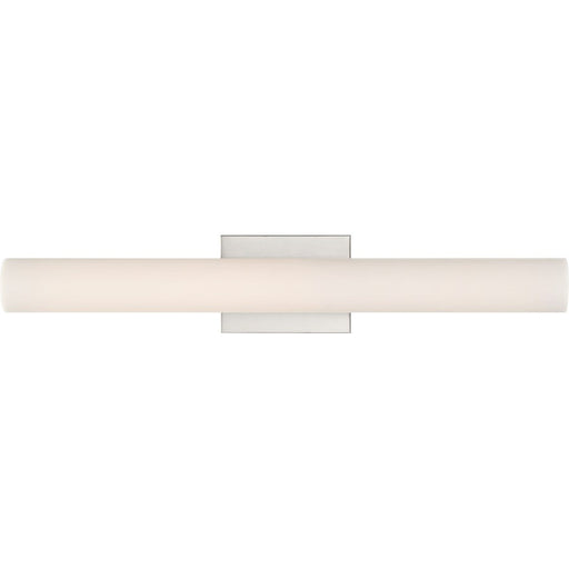 Nuvo Lighting Bend 25" LED Wall Sconce, White Acrylic Brushed Nickel - 62-1322