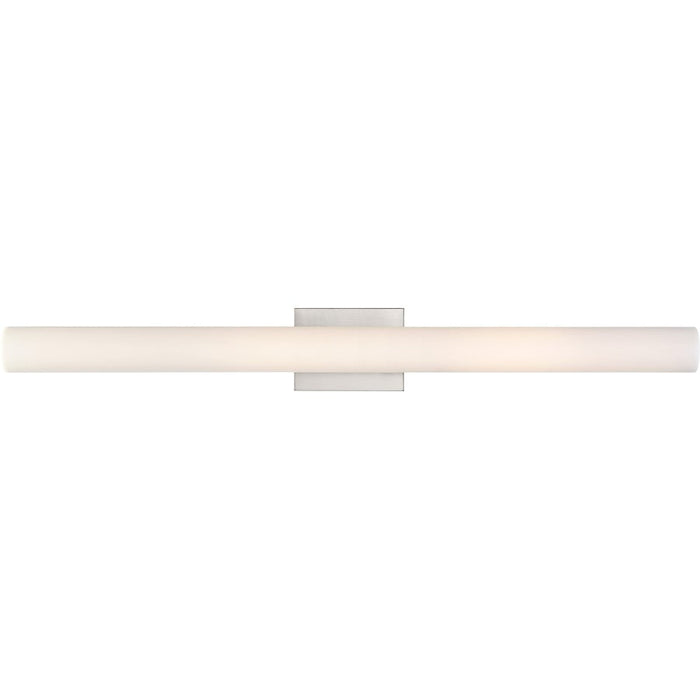 Nuvo Lighting Bend 36" LED Wall Sconce, White Acrylic Brushed Nickel - 62-1323