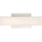 Nuvo Lighting Jess 12" LED Wall Sconce, White Acrylic Brushed Nickel - 62-1330