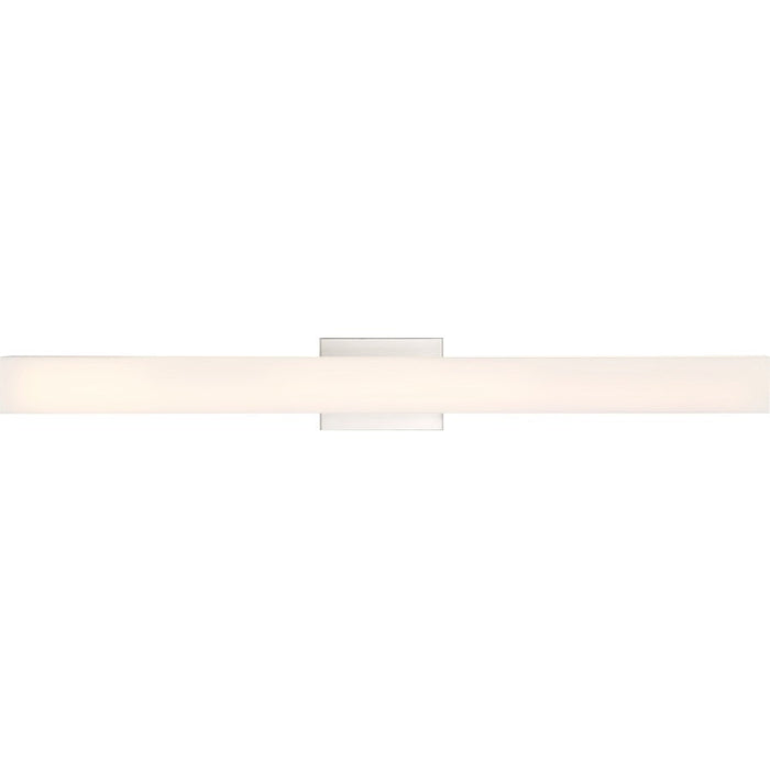 Nuvo Lighting Jess 36" LED Wall Sconce, White Acrylic Brushed Nickel - 62-1332