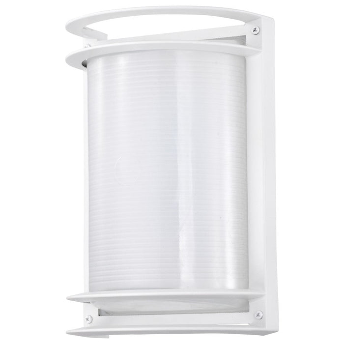 Nuvo Lighting LED Rectangular Bulk Head, White/White Glass - 62-1393