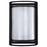 Nuvo Lighting LED Rectangular Bulk Head, White Glass