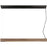 Nuvo Lighting Task LED Wood Linear Pendant, Sensor Wood - 62-1462