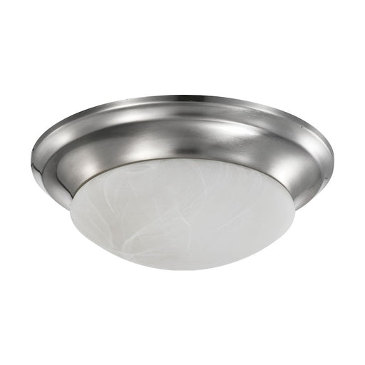 Nuvo Lighting 19W 11" LED Twist & Lock Flush Mount, Nickel/Frosted - 62-1563