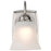 Nuvo Lighting 8W/Led 1 Light Wall Sconce/3000K, Nickel/Alabaster