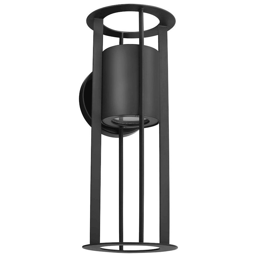 Nuvo Lighting Continuum 10W LED Small Wall Lantern, Black - 62-1650