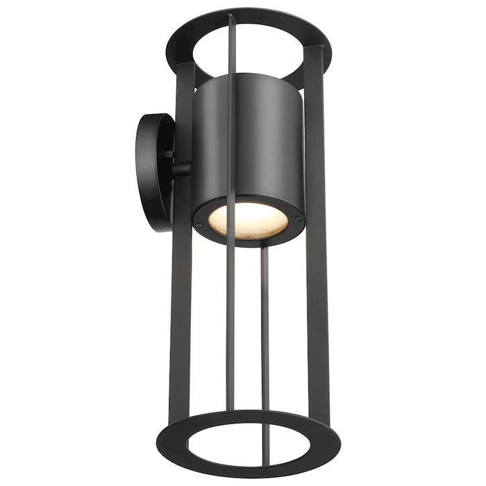 Nuvo Lighting Continuum LED Wall Lantern, Black