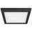 Nuvo Lighting Blink Pro 7" Square Flush Mount, Black - 62-1715