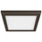 Nuvo Lighting Blink Pro 7" Square Flush Mount, Bronze - 62-1716