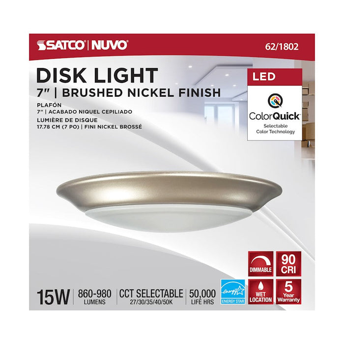 Nuvo Lighting LED Disk Light/5-Cct Selectable