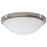 Nuvo Lighting Button 11" LED Flush Mount, Brushed Nickel - 62-1842