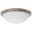 Nuvo Lighting Button 13" LED Flush Mount, Brushed Nickel - 62-1843