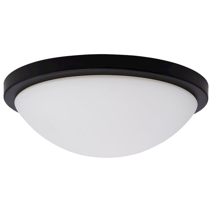 Nuvo Lighting Button 11" LED Flush Mount, Matte Black - 62-1942