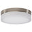 Nuvo Lighting Pi 9" LED Flush Mount, Brushed Nickel/Frosted Etched - 62-558