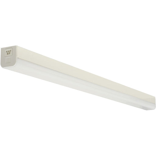 Nuvo Lighting LED 4' Slim Strip Light 38W, 4000K, White, Connectible - 65-1125