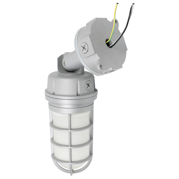 Nuvo Lighting LED Adjustable Vapor Tight Fixture, 20W 3K/4K/5K Gray