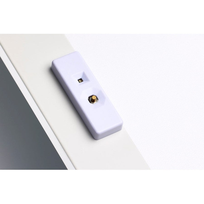 Nuvo Lighting LED Emergency Backlit Flat Panel 48in 1-Light Flush Mount | Utility White Aluminum and Acrylic | Office & Commercial | 48 x | Model 65-577R1