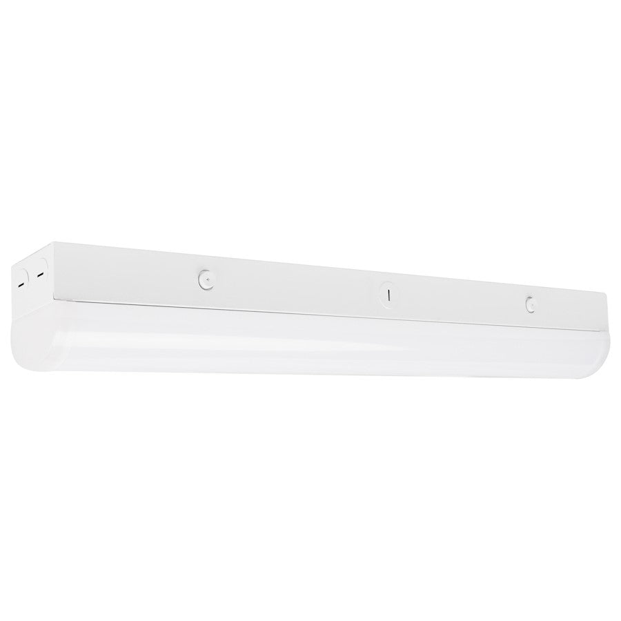 Nuvo Lighting LED 2' Linear Strip Light, 20W WH, 100-277V EM & Sensor - 65-698