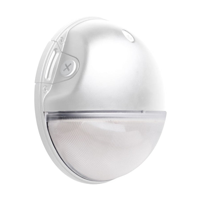 Nuvo Lighting LED Small Round Wall Pack, 20W, 120-277 Volt, White - 65-752