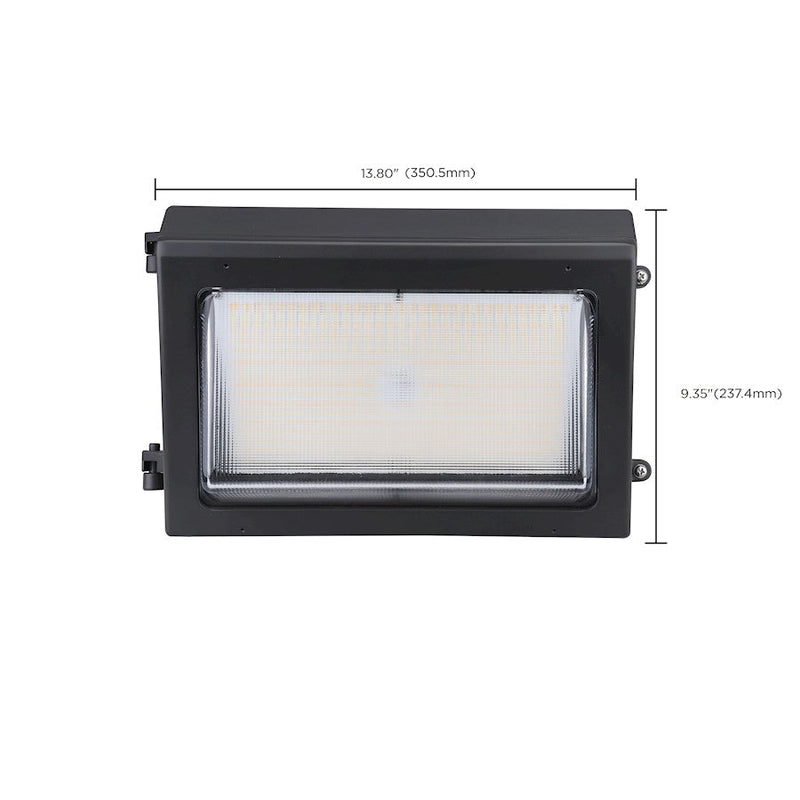 Nuvo Lighting Emergency Architectural LED Wall Pack, 3K/4K/5K, 120-277V