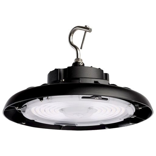 Nuvo Lighting 80W/100W/120W/3K/4K/5K LED UFO High Bay/100-277V, Black - 65-770R2