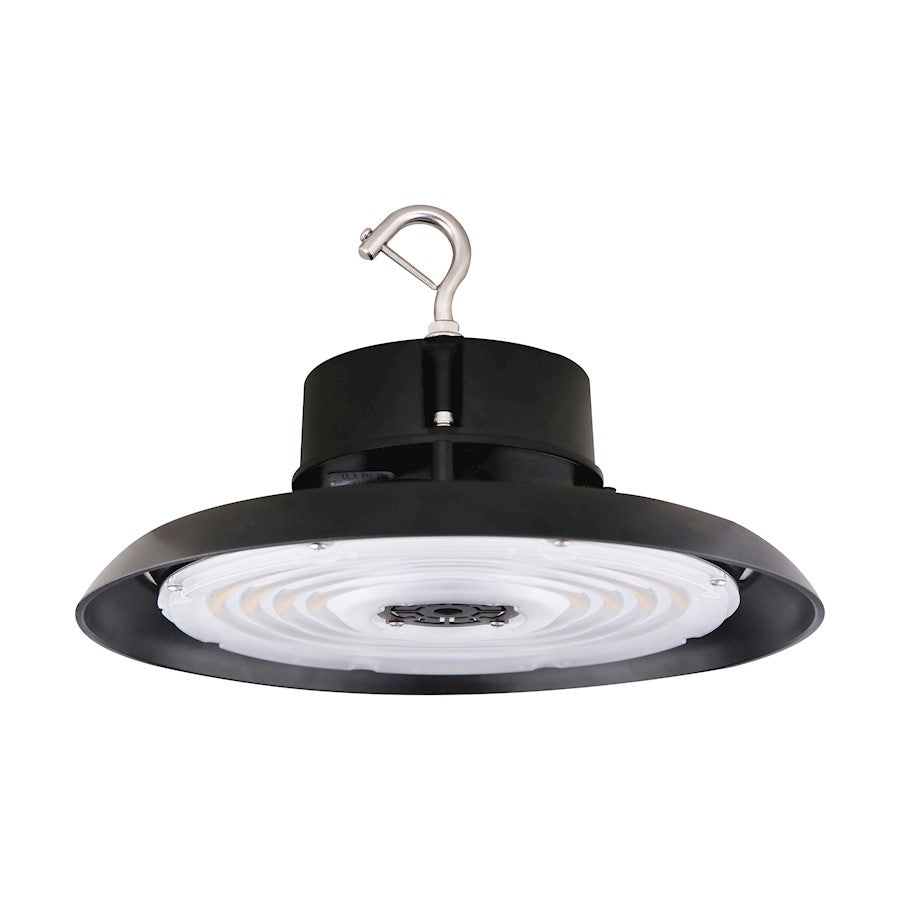 Nuvo Lighting 100W UFO LED High Bay, 14100L, 4000K/277-480V, 0-10V, BK - 65-801