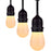 Nuvo Lighting 24' 12-S14 Lamp LED String Light, White - S11292