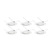 Nuvo Lighting 9.2W LED Downlight Retrofit 5-6"/90 CRI/3000K/ Pack of 6 - S11641