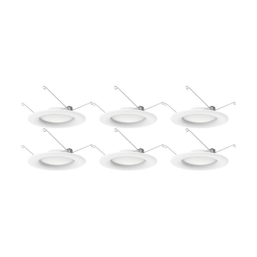 Nuvo Lighting 9.2W LED Downlight Retrofit 5-6"/90 CRI/3000K/ Pack of 6 - S11641